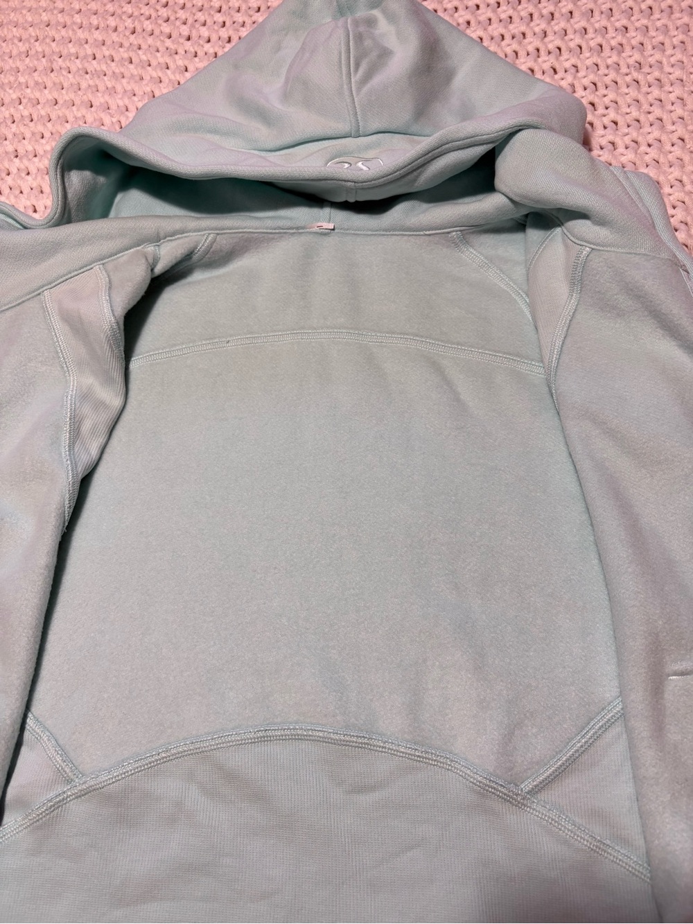 lululemon ideal mint scuba oversized full zip hoodie size m/l - Picture 9 of 13